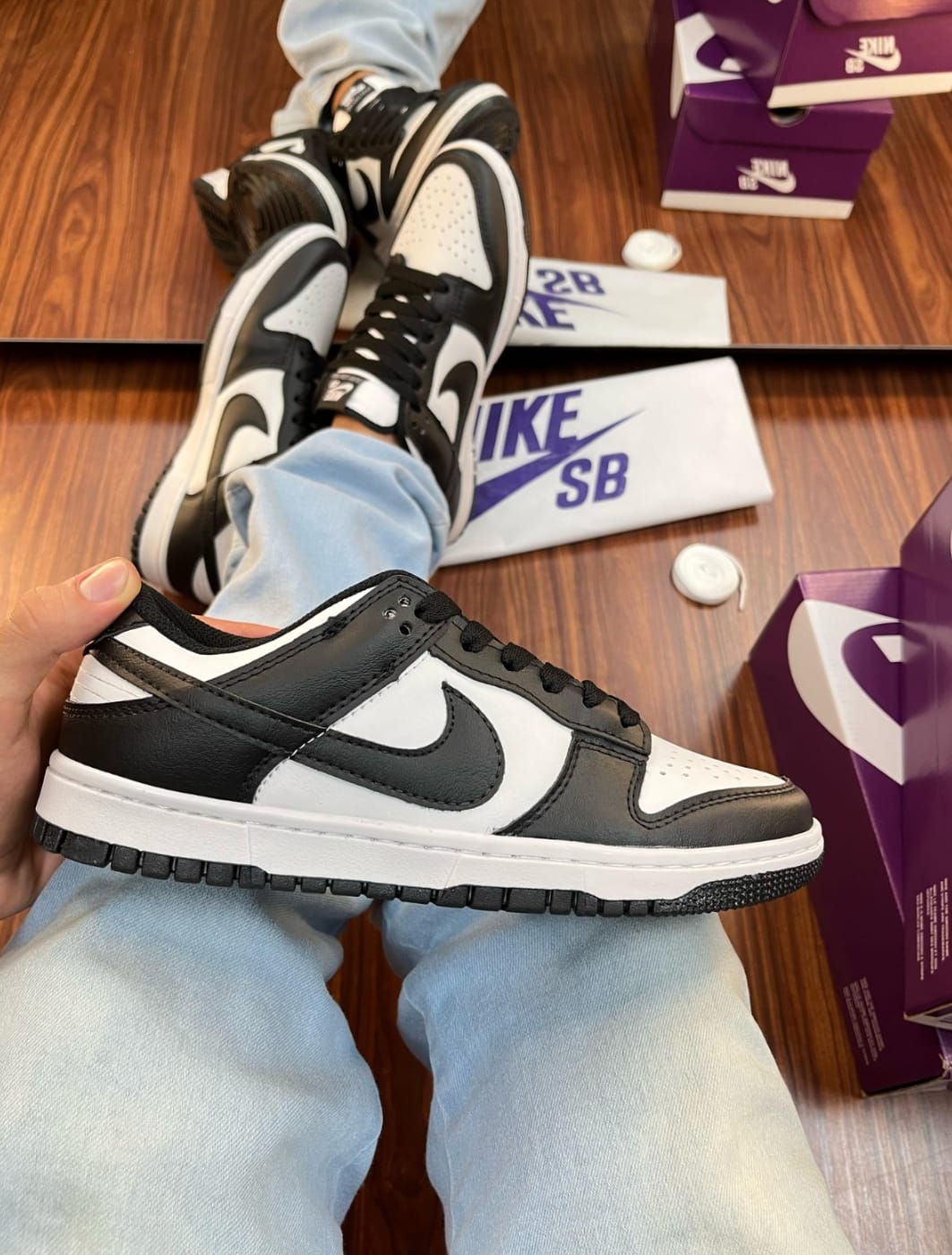 Tênis Dunk Low Panda Luxo