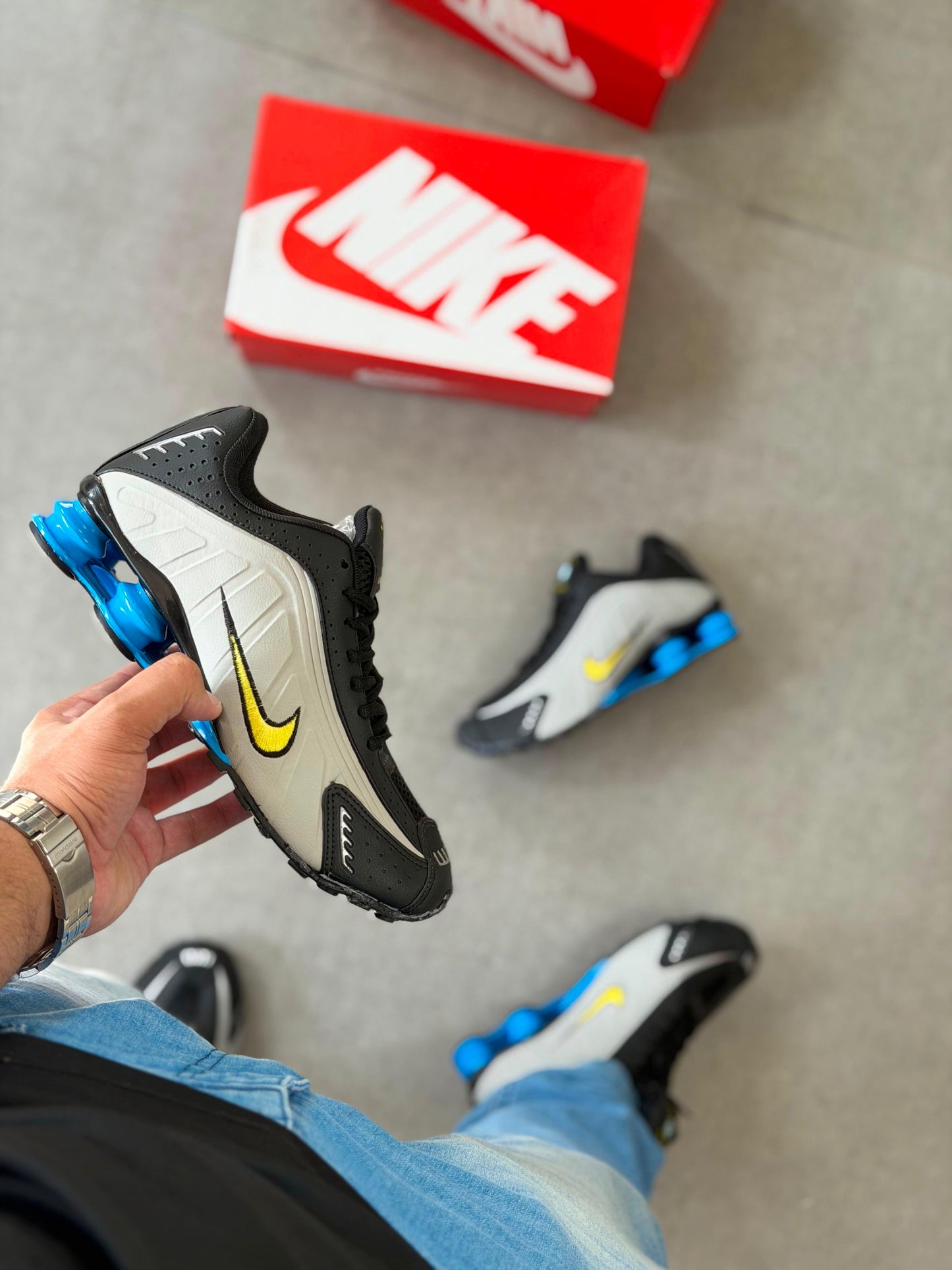 Tênis Shox R4 Brasil  Edição Especial Neymar